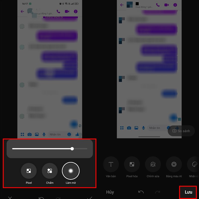 Cách che thông tin trên ảnh chụp màn hình với ColorOS 13