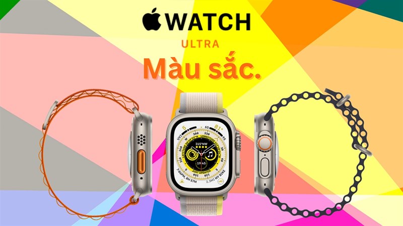 Apple Watch Ultra có mấy màu?