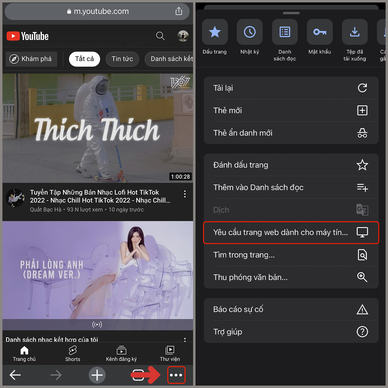 cách vừa xem Youtube vừa lướt web