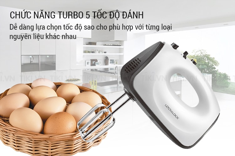 Được trang bị chức năng Turbo giúp làm tăng tốc độ đánh của máy