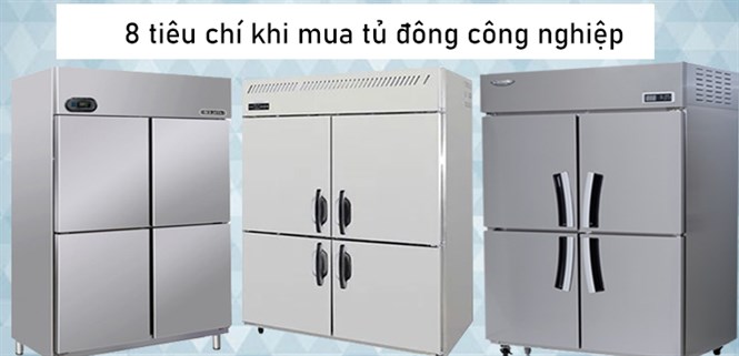 8 tiêu chí chọn mua tủ đông công nghiệp phù hợp nhất
