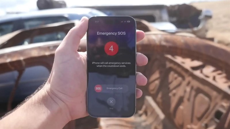 Tính năng Phát hiện sự cố tự động thực hiện cuộc gọi khẩn cấp Tính năng Phát hiện sự cố tự động thực hiện cuộc gọi khẩn cấp