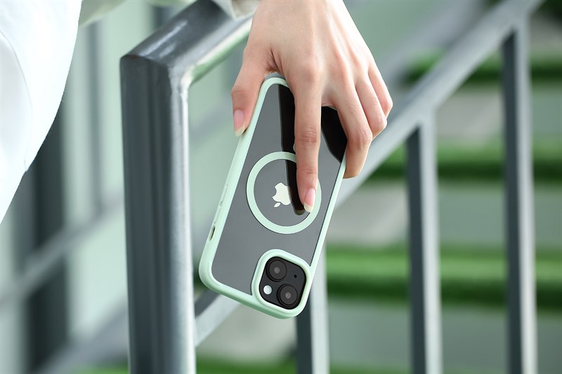 Ốp lưng nhựa cứng viền dẻo Magsafe