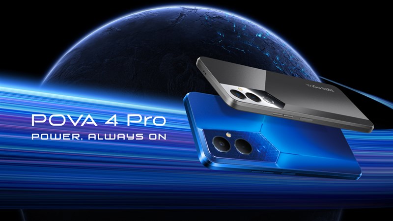 Tecno POVA 4 Pro chính thức ra mắt