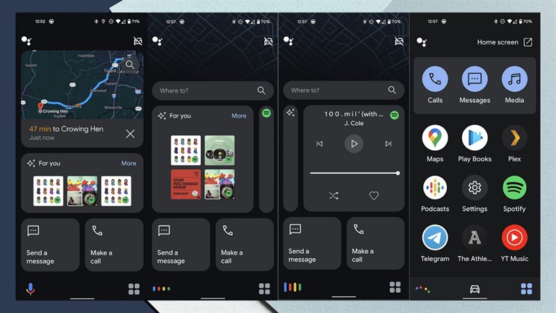 Giao hiện chế độ lái xe độc lập