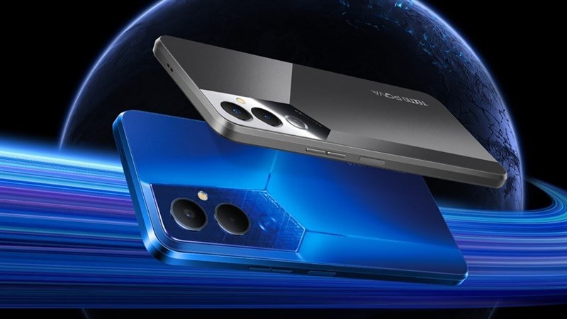 Hai tùy chọn màu sắc nổi bật trên Tecno POVA 4 (Ảnh: Tecno)