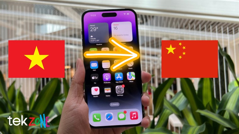 Cách chuyển vùng iPhone từ Việt Nam sang Trung Quốc cực kỳ nhanh chóng