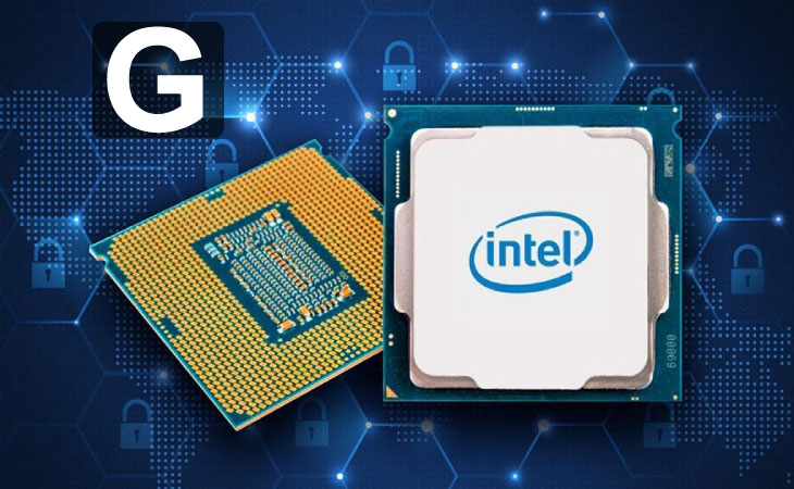 Chip laptop Intel dòng G được tích hợp bộ xử lý đồ họa