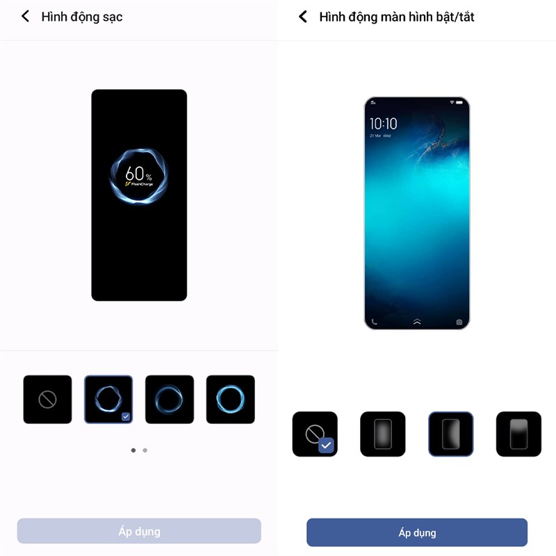 Hướng dẫn cách chỉnh hiệu ứng động trên Vivo V25 Hướng dẫn cách chỉnh hiệu ứng động trên Vivo V25