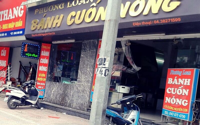 Bánh cuốn nóng Phương Loan