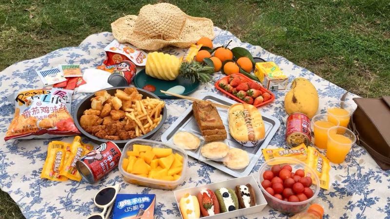 Thảm trải picnic