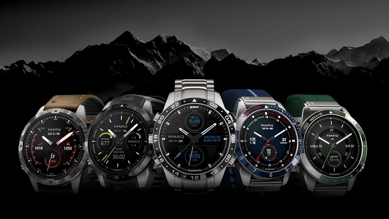 Ấn tượng với thiết kế đắt tiền sang trọng của 5 chiếc đồng hồ đến từ Garmin