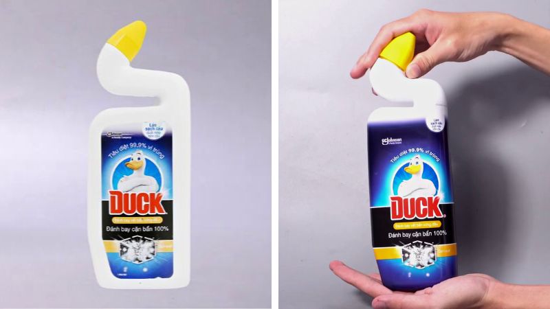 Gel tẩy bồn cầu Duck Mr Muscle hương cam quýt