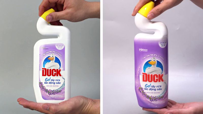 Gel tẩy bồn cầu Duck Mr Muscle hương oải hương