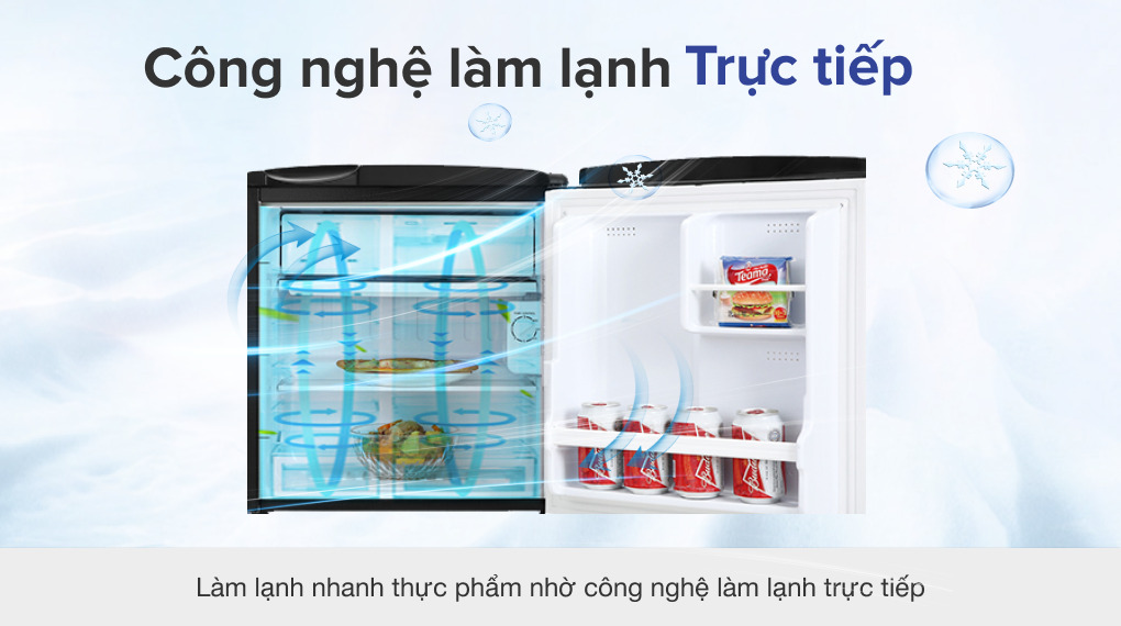 Tủ lạnh Aqua 50 lít AQR-D59FA(BS)