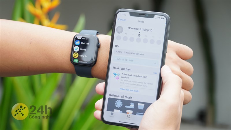 Cách sử dụng tính năng nhắc nhở uống thuốc trên Apple Watch series 8