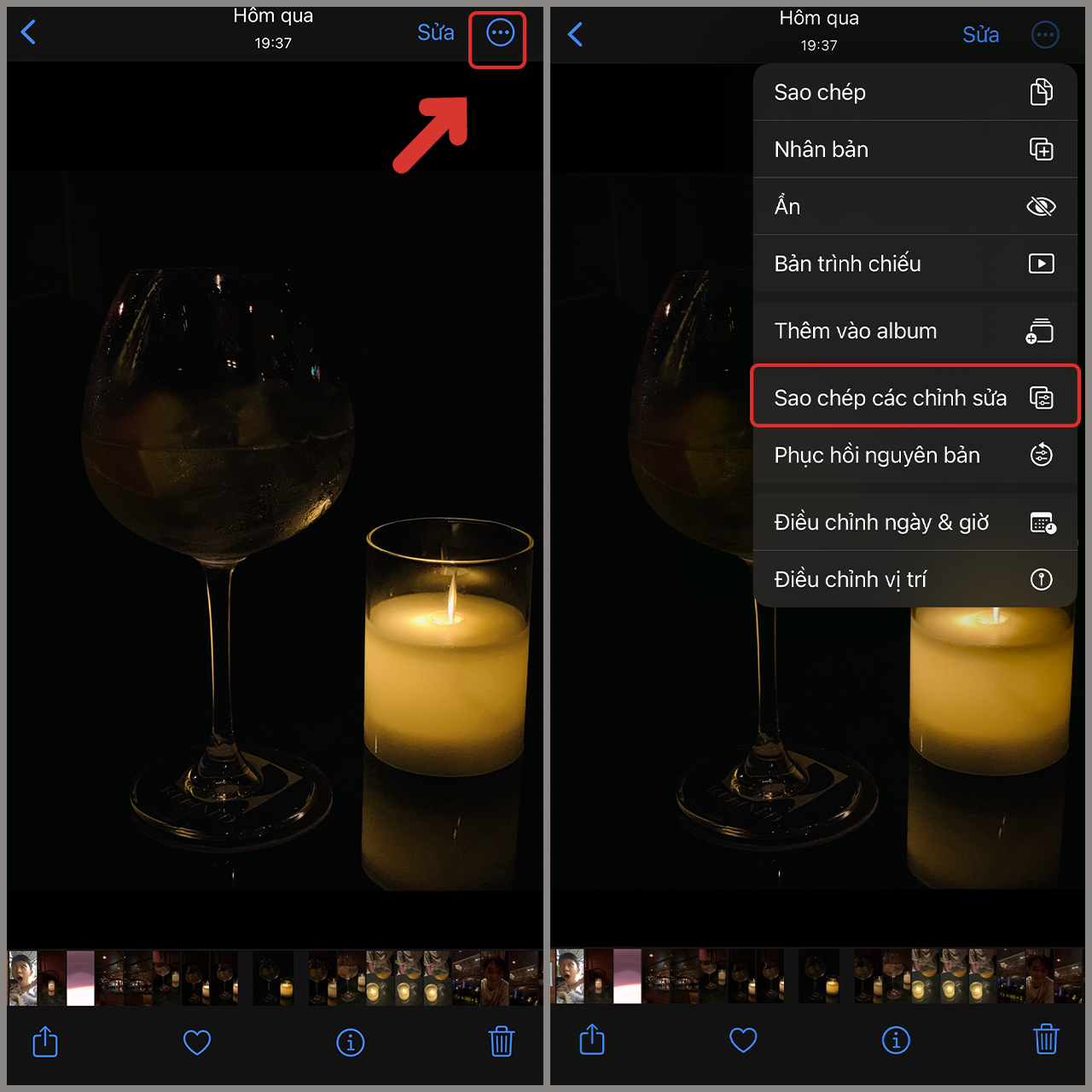 Cách sao chép màu ảnh trên iPhone với iOS 16 để bạn có bức ảnh mới lạ