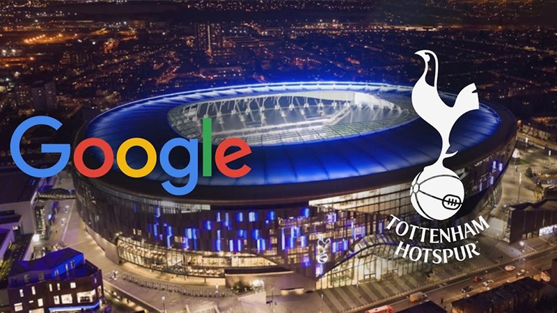 Google có thể trở thành nhà tài trợ tên gọi cho sân Tottenham Hotspur