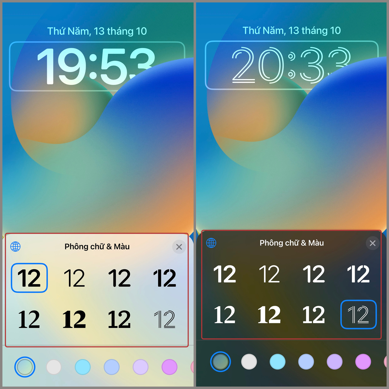 Cách đổi kiểu đồng hồ trên iOS 16 làm điện thoại có phần sinh động hơn