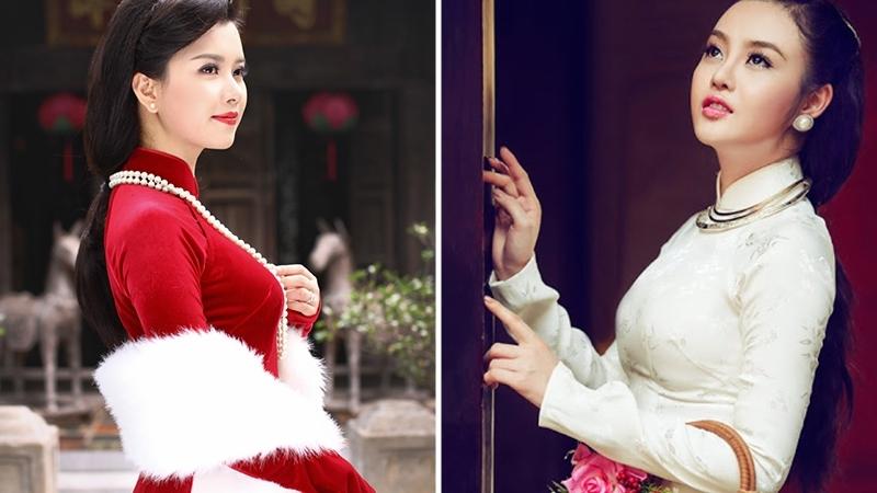 Tóc cô dâu hợp với áo dài cưới truyền thống Việt Nam  GuuConGai Blog