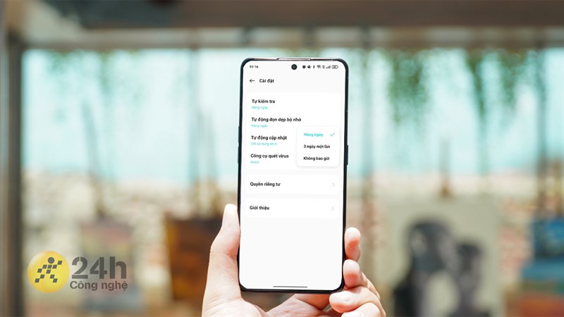 Cách xóa bộ nhớ tự động trên OPPO Reno8 Pro 5G