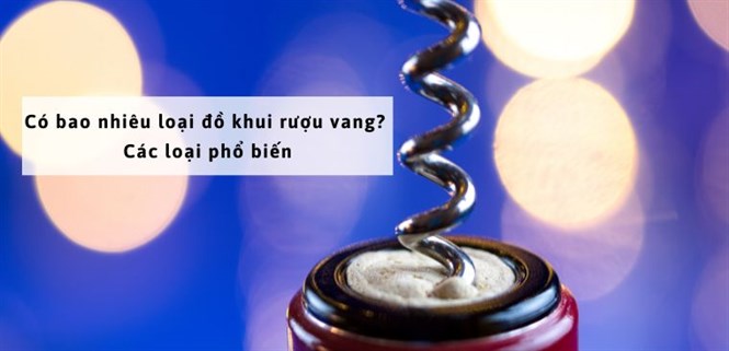 Có bao nhiêu loại đồ khui rượu vang? Các loại phổ biến nhất thị trường