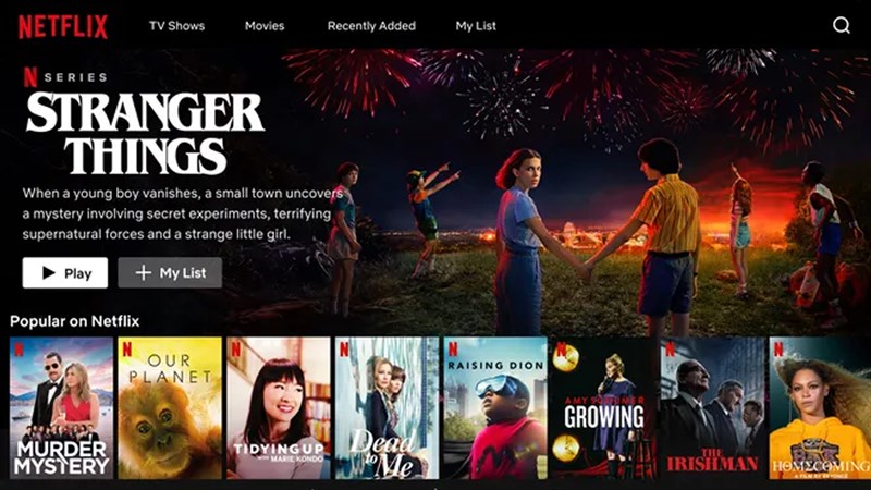 Netflix chính thức ra mắt gói xem có quảng cáo