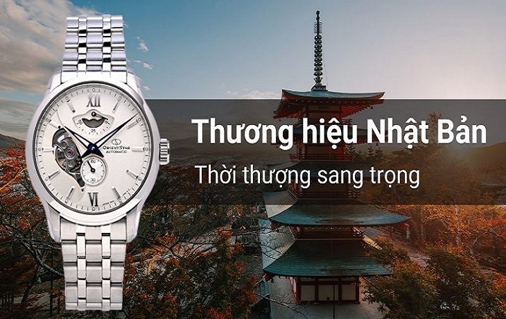 Đồng hồ ORIENT Star 41 mm Nam RE-AV0B01S00B