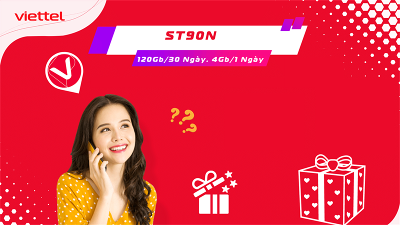 Cách đăng ký gói cước ST90N của Viettel