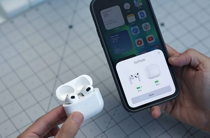 Tổng thời gian sử dụng của AirPods 3 vượt trội hơn so với AirPods 2