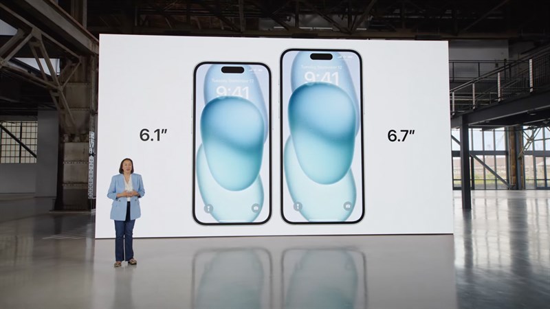 iPhone 15 Plus và iPhone 15 đều sử dụng màn hình Super Retina XDR nhưng khác nhau về kích thước