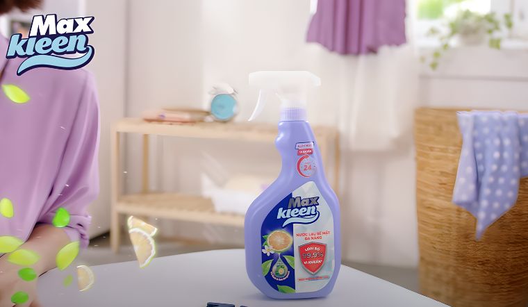 Vệ sinh nhà cửa hiệu quả, an toàn với bộ tẩy đa năng MaxKleen 