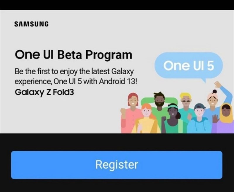 Người dùng Galaxy Z Fold3 đã có thể đăng ký trải nghiệm trước OneUI 5 0