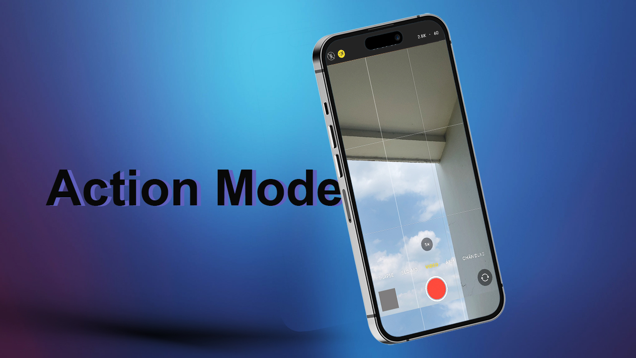 action mode iphone 12