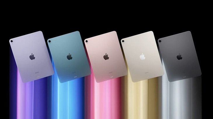 iPad Air sở hữu nhiều màu sắc cho người dùng dễ dàng lựa chọn