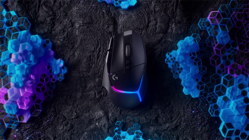 G502 X có thêm dải đèn led chữ Y phía dưới