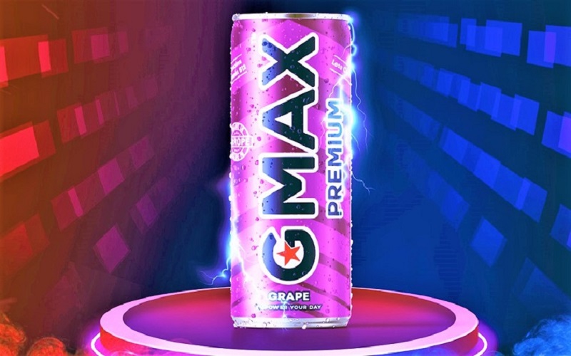 GMAX Premium vị Nho thiết kế gây nổi bật bởi phong cách bao bì mới lạ, năng động