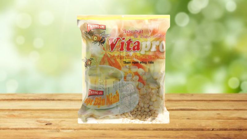 Bột đậu nành hạt sen mật ong Vitapro