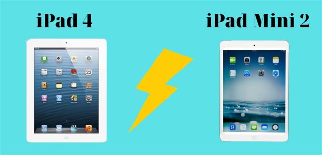 Nên mua iPad 4 hay iPad Mini 2? Đâu là sản phẩm phù hợp với bạn?