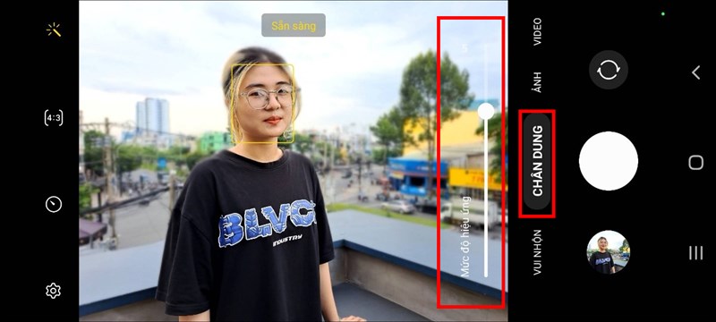 Chụp ảnh với chế độ chân dung Chụp ảnh với chế độ chân dung