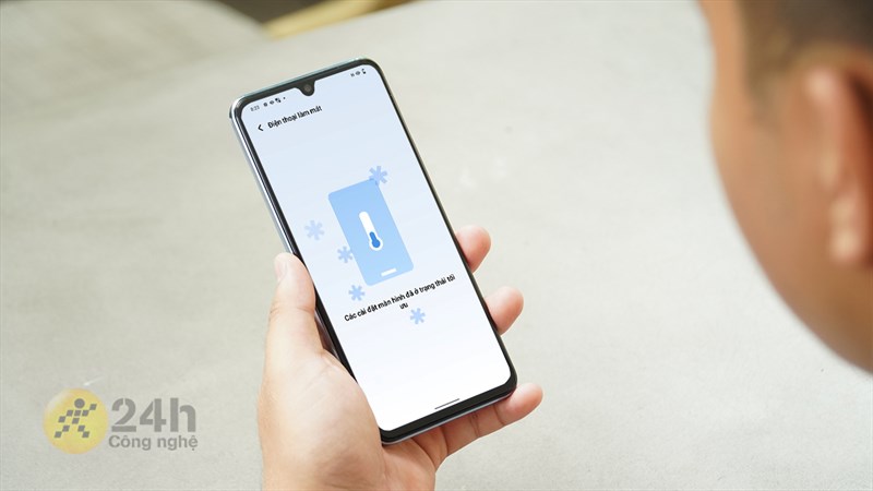 Hướng dẫn cách kiểm nhiệt độ của điện thoại Vivo