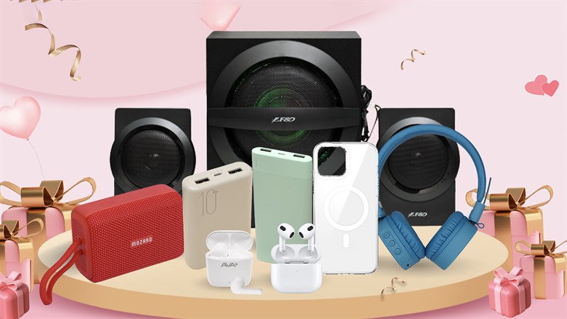 Mừng 20/10, săn ngay loạt phụ kiện giá rẻ, deal hời chưa đến 500K