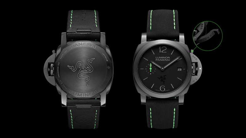 Razer hợp tác cùng Panerai ra mắt đồng hồ cao cấp mới