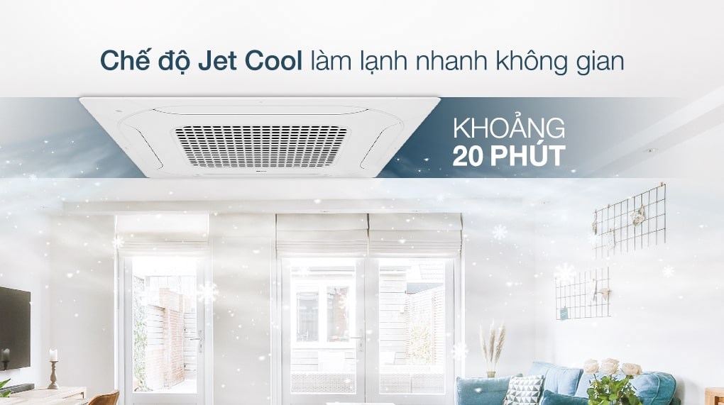 Máy lạnh âm trần LG 5 HP ATNQ48GMLE7 (3 pha)