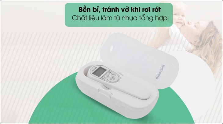 Nhiệt kế hồng ngoại NC200 có thiết kế gọn nhẹ, dễ cầm nắm