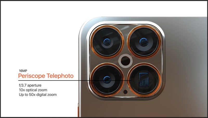 Ảnh camera concept iPhone 15 Ultra dự kiến