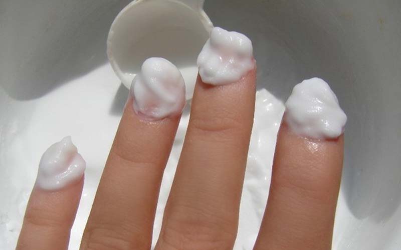 If your nails are yellow, try how to whiten your nails with baking soda
