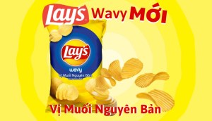 Thử ngay Lay's vị muối nguyên bản mới giòn ngon chuẩn vị