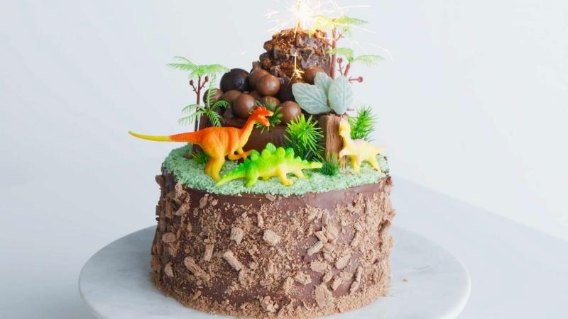 Bánh sinh nhật khủng long đẹp