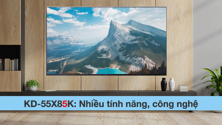 Google Tivi Sony 4K 55 inch KD-55X85K - Các ký tự tiếp theo